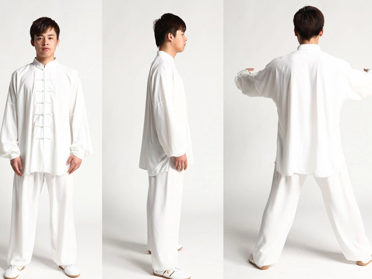 Tai Chi Clothing Long-sleeve Casual Style Linen Suit